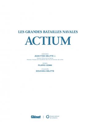 Les grandes batailles navales 14 Actium Simple (glénat bd) photo 2