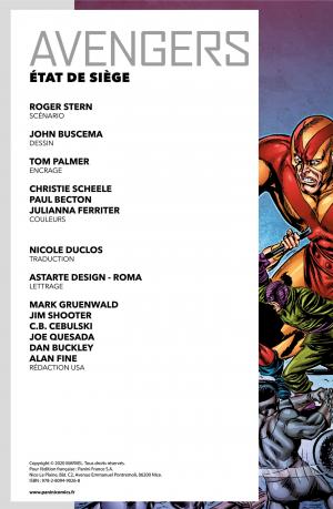 Avengers - État de siège   TPB Hardcover (cartonnée) (Panini Comics) photo 3