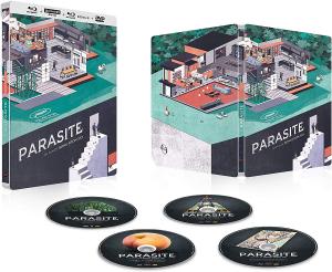 Parasite  Parasite SteelBook Blu-ray, Blu-ray 4K, DVD (The jokers) photo 1