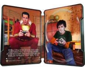 Shazam!   Collector Steelbook Blu-ray, Blu-ray 3D, Blu-ray 4K (Warner Bros. France) photo 2