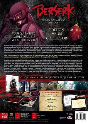 Berserk - L'Âge D'Or - trilogie  Berserk : l'Âge d'or - 3 films Collector A4 Blu-ray, DVD (Dybex) photo 1