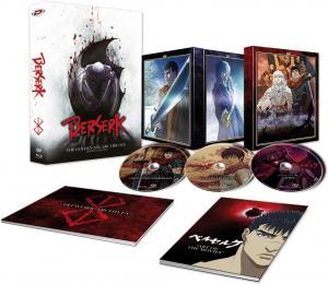 Berserk - L'Âge D'Or - trilogie  Berserk : l'Âge d'or - 3 films Collector A4 Blu-ray, DVD (Dybex) photo 2