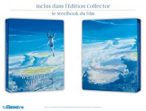 Les Enfants du temps   Collector Limitée numérotée Blu-ray, DVD (@anime) photo 1