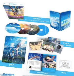 Les Enfants du temps   Collector Limitée numérotée Blu-ray, DVD (@anime) photo 2