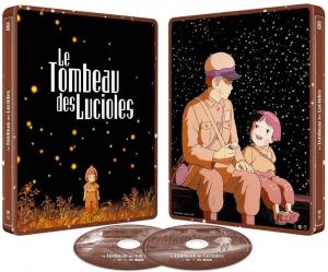 Le Tombeau des Lucioles   SteelBook SteelBook - Combo Blu-Ray + DVD Blu-ray, DVD (Kaze) photo 1