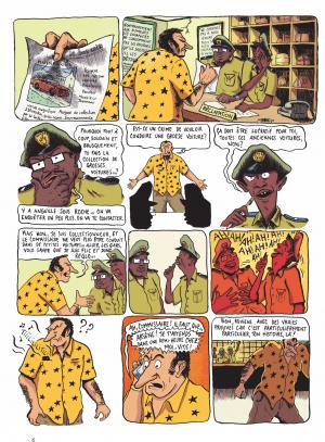 Commissaire Kouamé  Un homme tombe avec son ombre simple (gallimard bd) photo 8