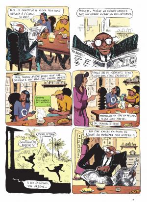 Commissaire Kouamé  Un homme tombe avec son ombre simple (gallimard bd) photo 9