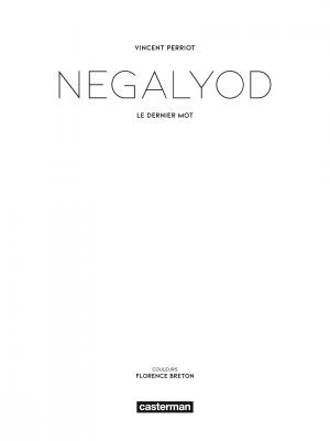 Negalyod 2 Le dernier mot simple (casterman bd) photo 4
