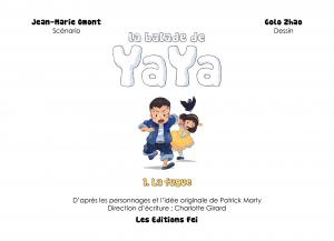La Balade de Yaya 1  Simple (Editions Fei) photo 2