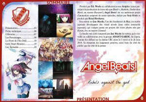 Angel Beats !  Intégrale + OAV - Coffret DVD + Livret Collection GOLD DVD (Black box) photo 2