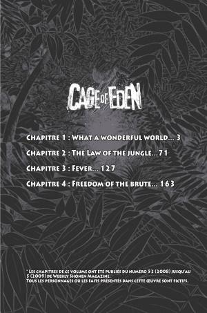 Cage of Eden 1  Simple (soleil manga) photo 2