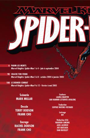 Marvel Knights - Spider-man - Le dernier combat  Le dernier combat TPB softcover (souple) - Marvel select (Panini Comics) photo 3