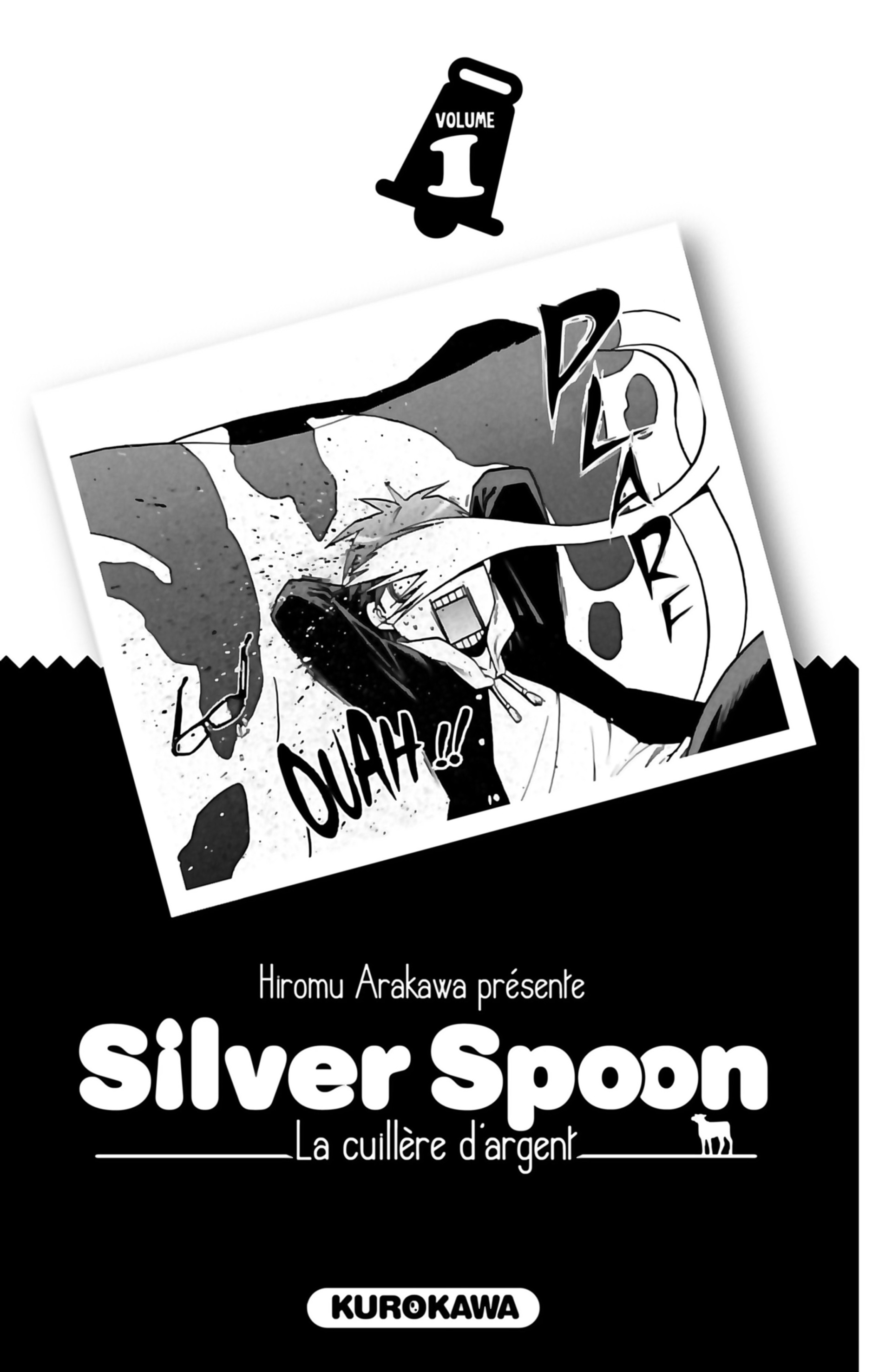 Silver Spoon - La cuillère d'argent - tome 01, Hiromu Arakawa